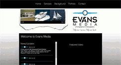 Desktop Screenshot of evansmedia.ca
