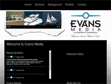Tablet Screenshot of evansmedia.ca